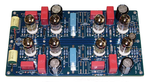 Second photo of populated Aikido phono preamp