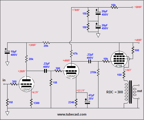 6sn7 cathode follower