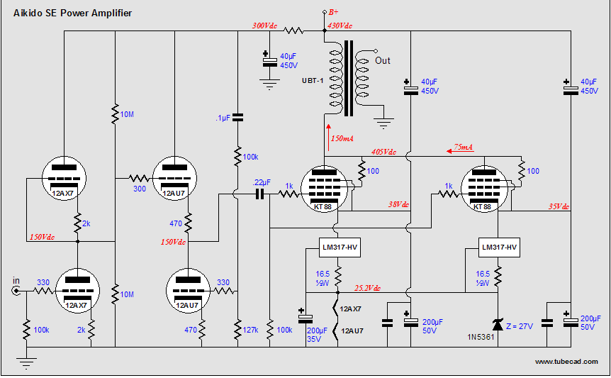 Amplifier schematics: найдено 85 изображений