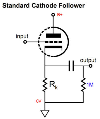 cathode follower preamp