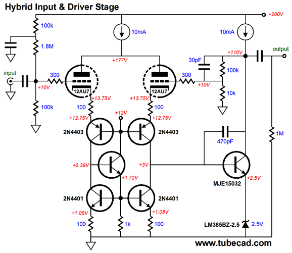 Upside-Down Differential Amplifier