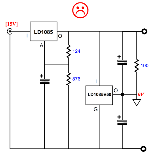 Ld1084 схема включения