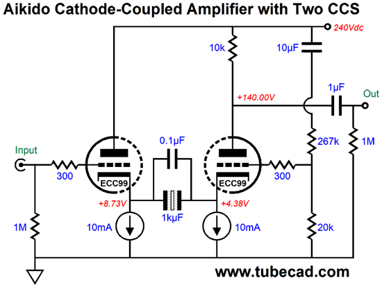 cathode follower preamp