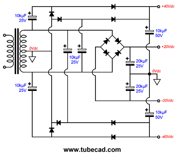 Push-pull Auto-Cathode-Bias and Error-Correcting MOSFET Output Stages