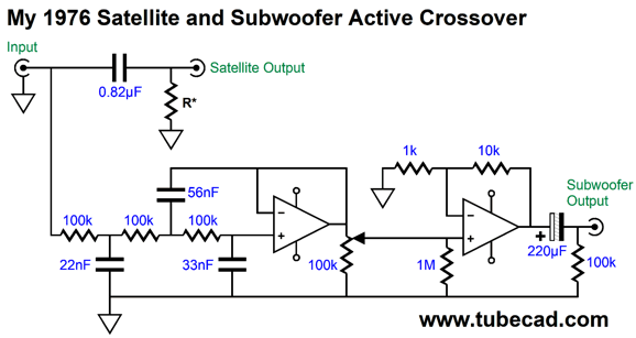 series circuit and parallel circuit with subwoofers