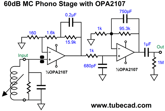 Phono Classic Tube Phono Preamplifier - Black Finish By EAR